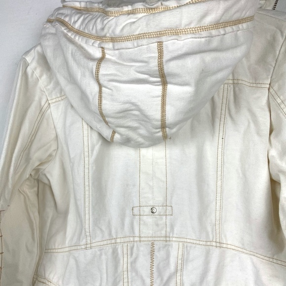 Mur Mur Ivory Double Zipper Jacket - Picture 9 of 10